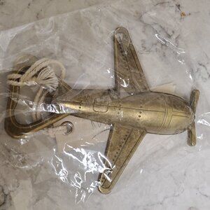 Brass Airplane Bottle Opener